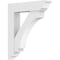 Ekena Millwork Standard Imperial Architectural Grade PVC Bracket With Traditional Ends, 5"W x 24"D x 32"H BKTP05X24X32IMP01 - alternate 1